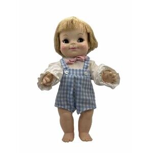 Effanbee Doll 1966 Vintage 60s Toy Vinyl 10” Squeeze & Squeak